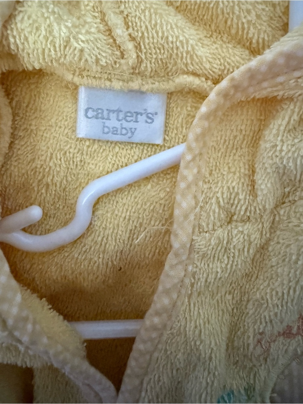 Carter’s Hooded Ducky Bath Robe - Picture 4 of 6